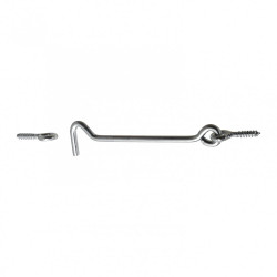 Lot de 2 crochets de contrevent acier HETTICH, L.102 x l.23 mm de marque HETTICH, référence: B5912600