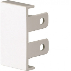 Lot de 2 embouts blanc pour moulure, H. 2.8 x P.2 cm - TEHALIT