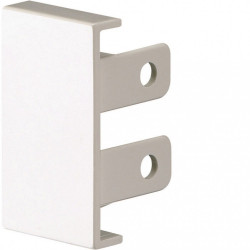 Lot de 2 embouts blanc pour moulure, H. 3.6 x P.2.3 cm de marque TEHALIT, référence: B5913600