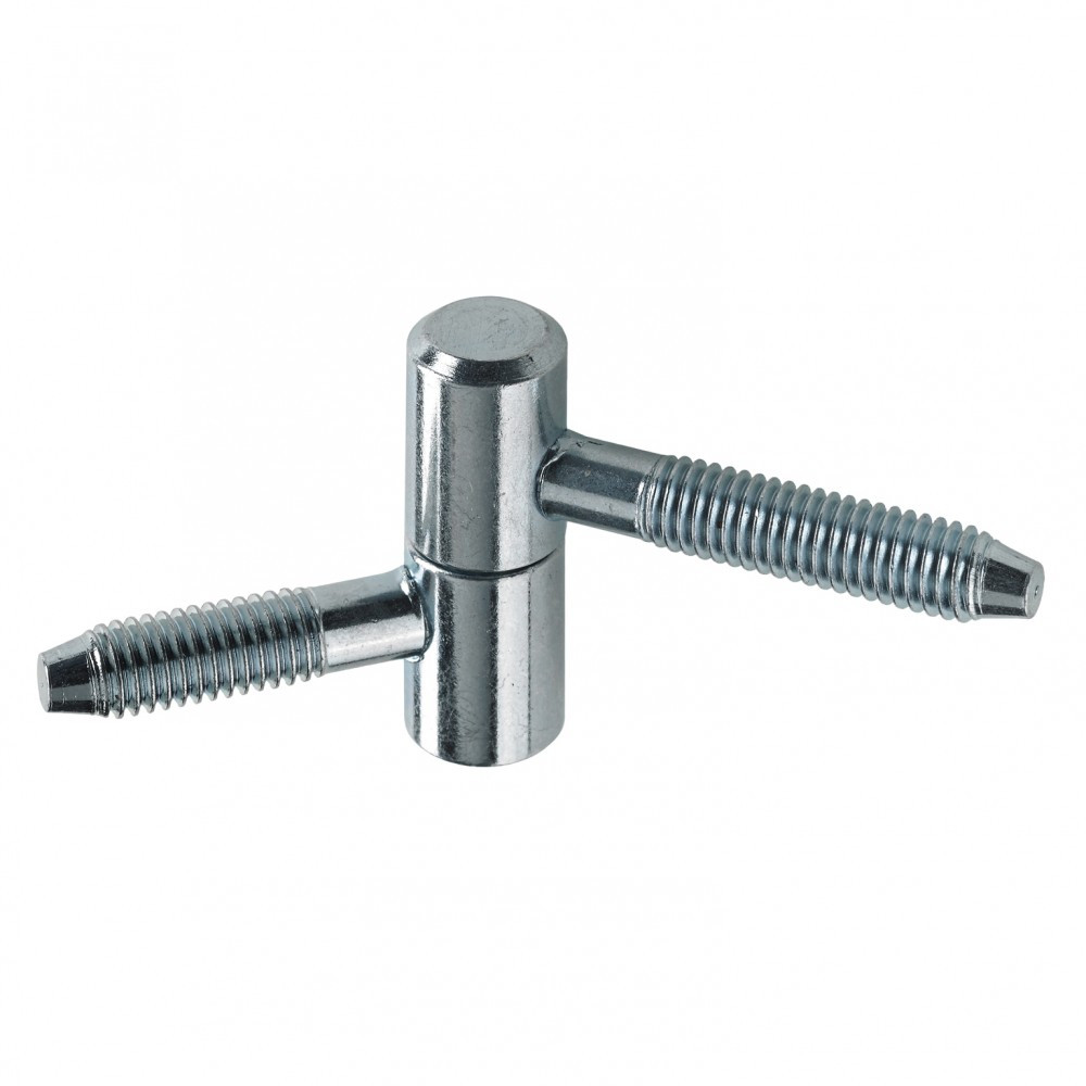Lot de 2 fiches à visser HETTICH acier zingué H.39 x .13 mm - vue 2