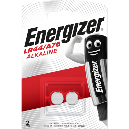 Lot de 2 minipiles alcaline a76/lr44/v13ga, 1.5 V, ENERGIZER - ENERGIZER