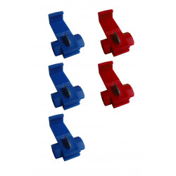 Lot de 5 cosses clips ZENITECH - ZENITECH