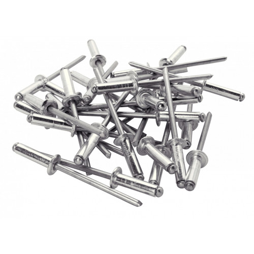 Lot de 50 rivets aluminium Diam.3.2 x H.8 mm RAPID - RAPID