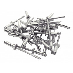 Lot de 50 rivets aluminium Diam.4 x H.14 mm RAPID - RAPID