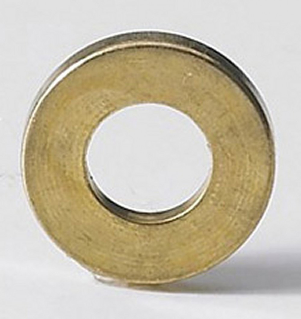 Lot de 6 bagues paumelles laiton pour meuble HETTICH, L.2.5 x Diam.16.4 mm