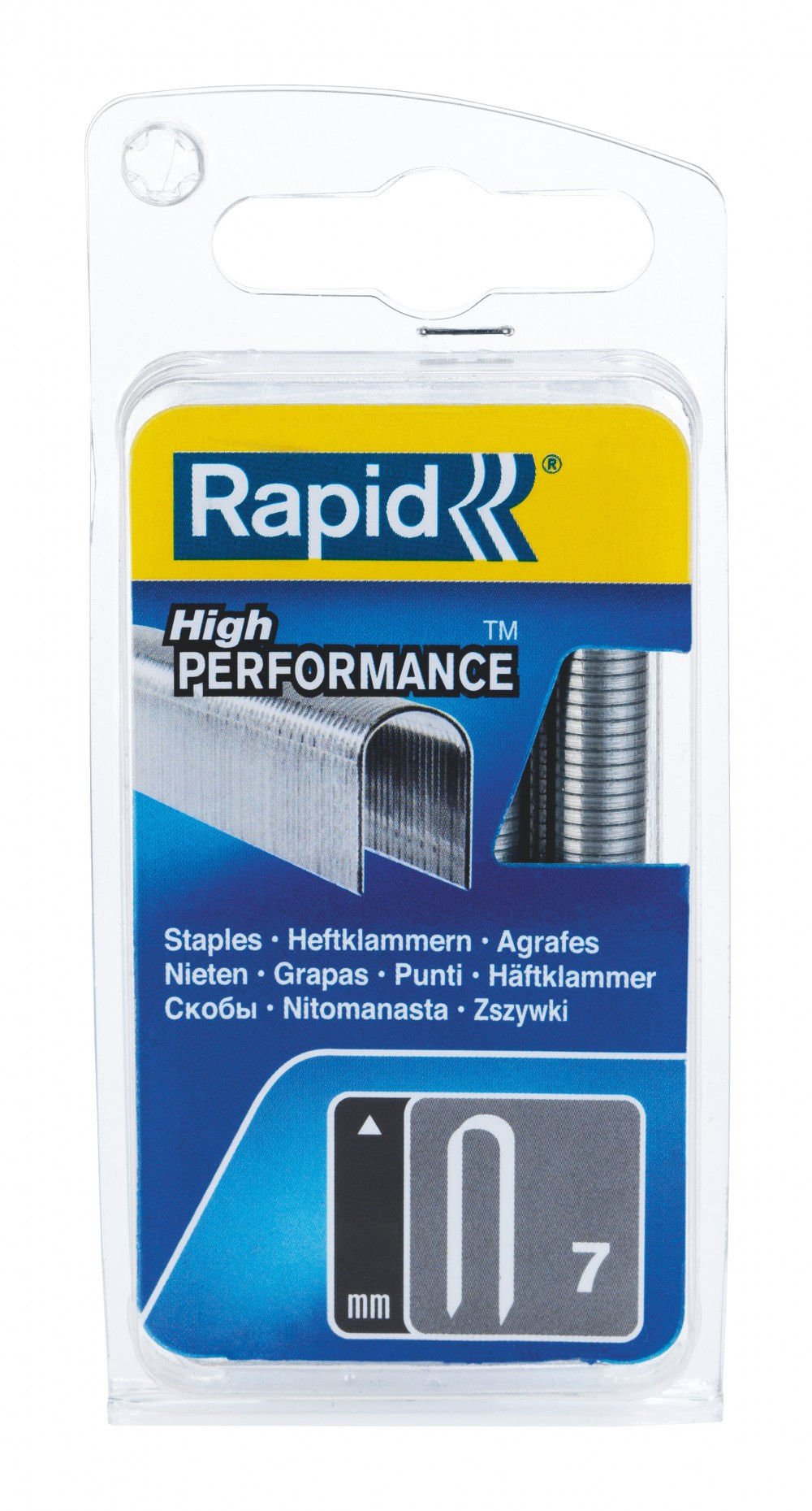 Agrafes cavaliers Rapid n° 7 14 mm Acier - vue 2