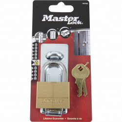 Master Lock 140703EURD Pack Comprenant un Moraillon de Porte et un Cadenas à Clé - MASTER LOCK