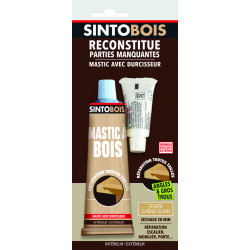 Mastic à bois SINTO, chêne clair, 0.66 L de marque SINTO, référence: B5951500