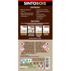 Mastic à bois SINTO, chêne clair, 0.66 L - SINTO