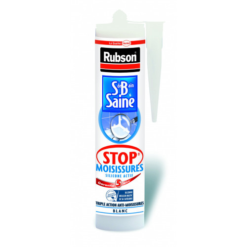 Rubson Mastic antimoisissure RUBSON, blanc, 280 ml