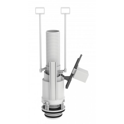 Mécanisme complet de WC double chasse d'eau à câble - WIRQUIN
