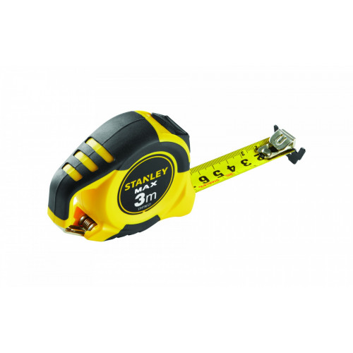 Mètre déroulant caoutchouc et plastique STANLEY Stht0-36121 3 m - STANLEY