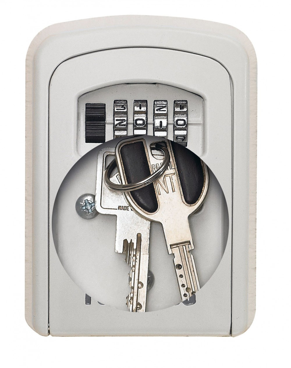 Minicoffre MASTER LOCK Select access à fixer, H.11.8 x l.8.3 x P.3.4 cm