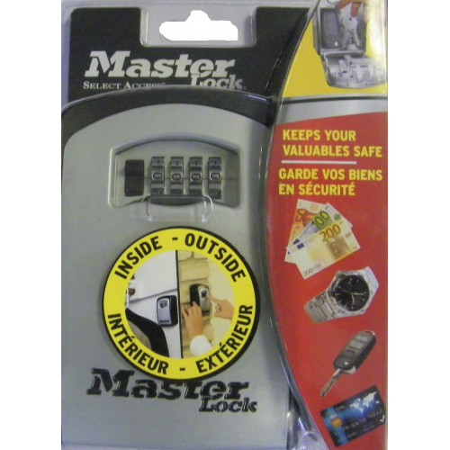 Minicoffre MASTER LOCK Select access à fixer, H.14.6 x l.10.5 x P.5.1 cm - MASTER LOCK