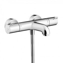 Mitigeur thermostatique de baignoire chromé brillant, HANSGROHE Myfox de marque HANSGROHE, référence: B5960400