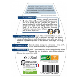 Nettoyant pvc portes et fenêtres STARWAX 0.5 l - Starwax