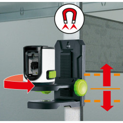 Niveau laser croix automatique LASERLINER Easycross - LASERLINER