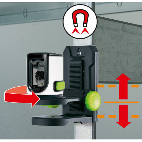 Niveau laser croix automatique LASERLINER Easycross - LASERLINER