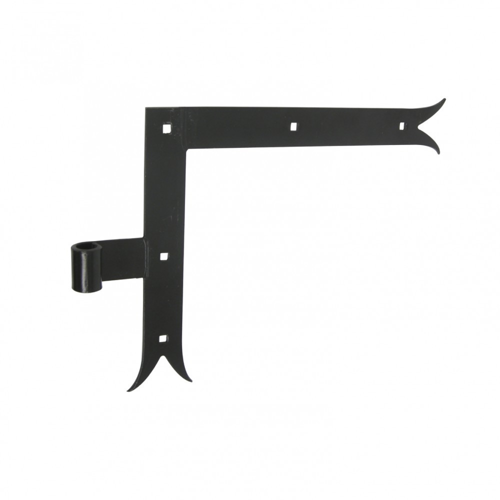Paire d'équerres acier prépeint, H.250 x L.300 x P.21 mm