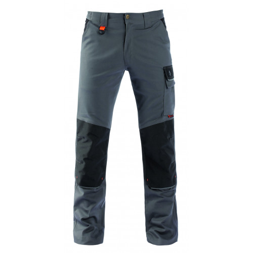 Pantalon de travail KAPRIOL Tenere pro gris / noir taille L - KAPRIOL