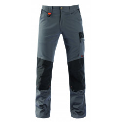 Pantalon de travail KAPRIOL Tenere pro gris / noir taille M de marque KAPRIOL, référence: B5969500