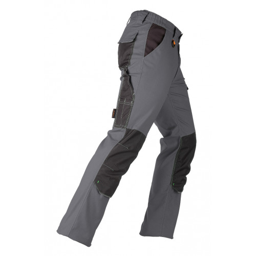 Pantalon de travail KAPRIOL Tenere pro gris / noir taille M - KAPRIOL