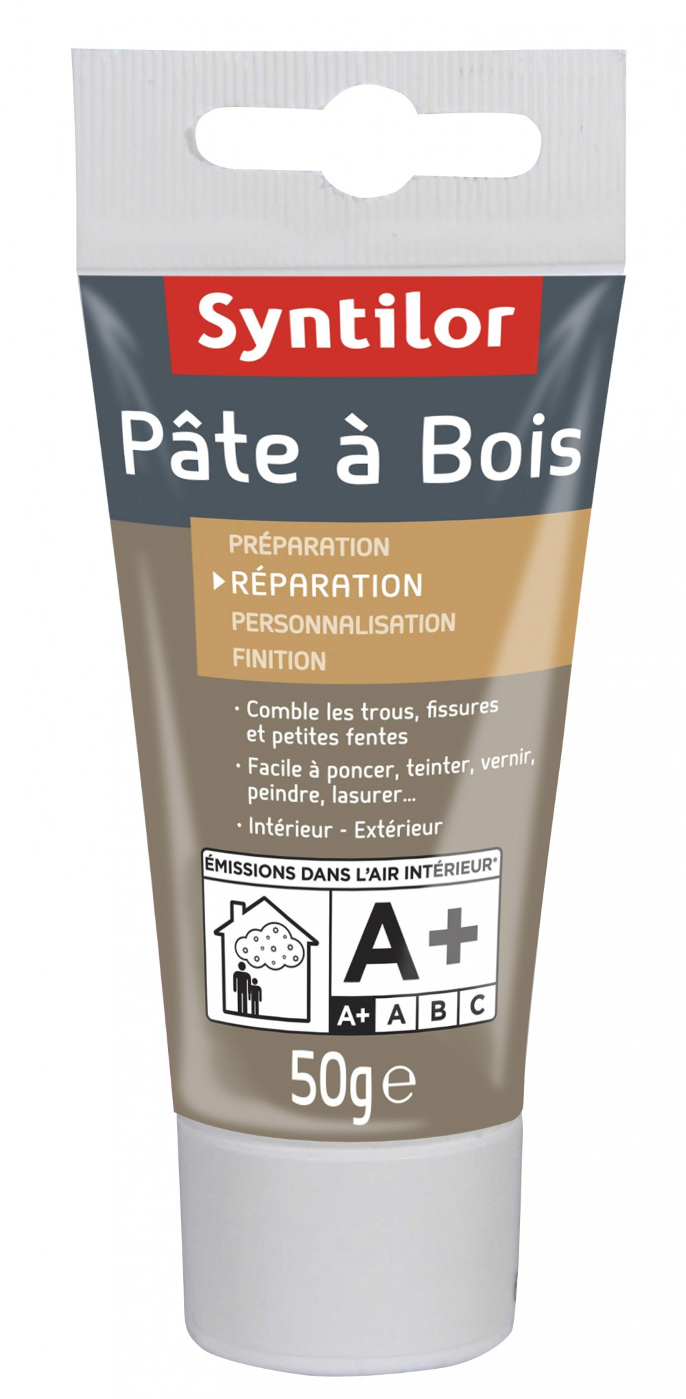 SYNTILOR Pâte à bois SYNTILOR, chêne moyen, 50 g — free download