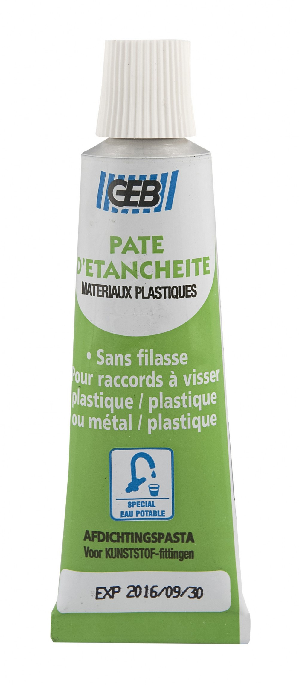 Pâte d'étanchéité eau potable 20 ml GEB