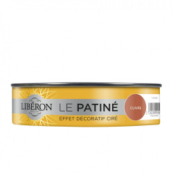 Patine Le patine metallise lib cuivre 150ml LIBERON cuivre Patiné satiné 150 ml - LIBERON