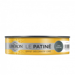 Patine LIBERON gris cendre Patiné satiné 150 ml - LIBERON