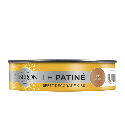 Patine LIBERON or riche Patiné satiné 150 ml - LIBERON