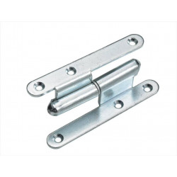 Paumelle acier pour meuble HETTICH, L.110 x l.44 mm de marque HETTICH, référence: B5975000