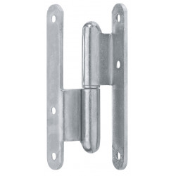 Paumelle acier pour meuble HETTICH, L.110 x l.44 mm - HETTICH