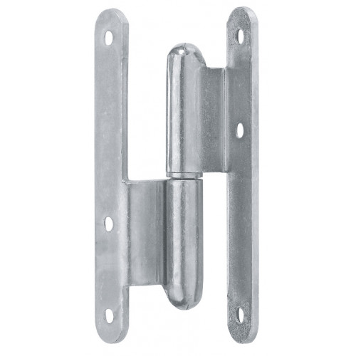 Paumelle acier pour meuble HETTICH, L.110 x l.44 mm - HETTICH