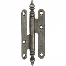 Paumelle acier pour meuble HETTICH, L.110 x l.55 mm - HETTICH