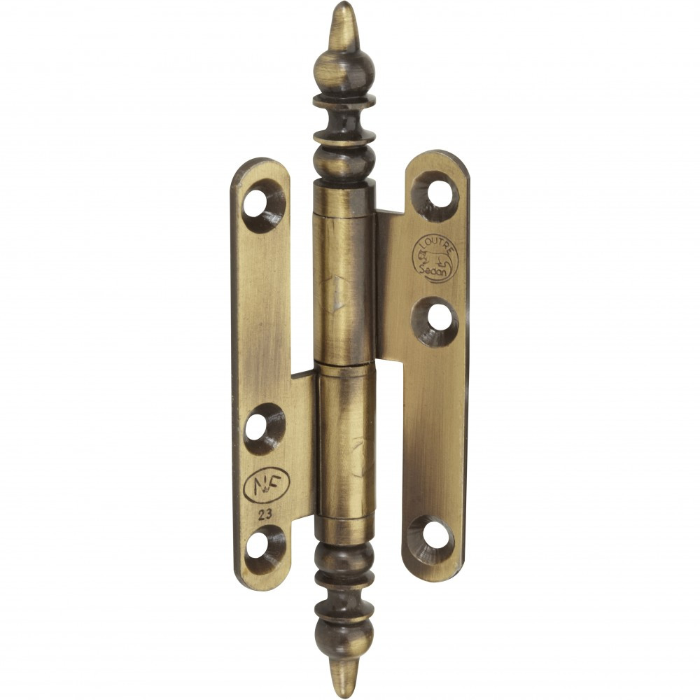 Paumelle acier pour meuble HETTICH .80 x .45 mm