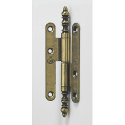 Paumelle acier pour meuble HETTICH, L.80 x l.45 mm - HETTICH