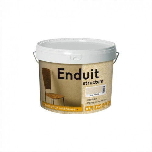 Peinture à effet, Enduit 1er prix à cirer ID, beige, 15 kg - ID