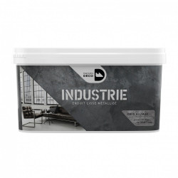 Peinture à effet, Industrie MAISON DECO, gris alliage, 4 kg - MAISON DECO