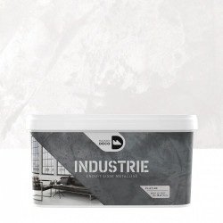 Peinture à effet, Industrie MAISON DECO, platine, 4 kg - MAISON DECO
