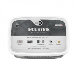 Peinture à effet, Industrie MAISON DECO, platine, 4 kg - MAISON DECO
