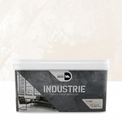 Peinture à effet, Industrie MAISON DECO, titane, 4 kg - MAISON DECO