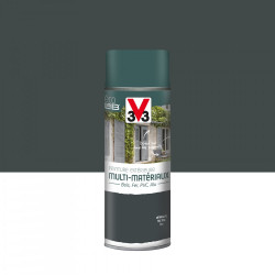 Peinture aérosol Extérieur multi-matériaux V33, anthracite satiné, 0.4 l de marque V33, référence: B5979900