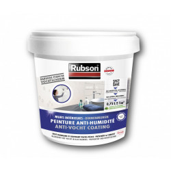 Peinture antihumidité Stop humidité mur de cave, RUBSON blanc 0.75 l de marque RUBSON, référence: B5981200