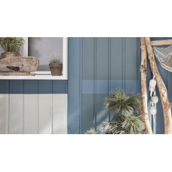 Peinture bois extérieur Couleurs d'ici® V33, blanc délicat velours 2 l - V33