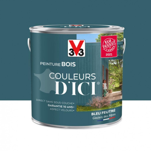 Peinture extérieure fer Conditions extrêmes LUXENS noir mat 0.5l