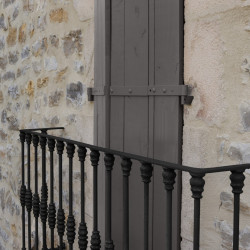 Peinture bois extérieur Couleurs d'ici® V33, gris feutré velours 0.5 l - V33
