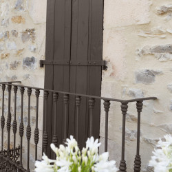 Peinture bois extérieur Couleurs d'ici® V33, marron brûlé velours 0.5 l - V33