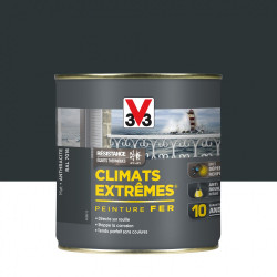 Peinture fer extérieur Climats extrêmes® V33 anthracite mat 0.5 l - V33