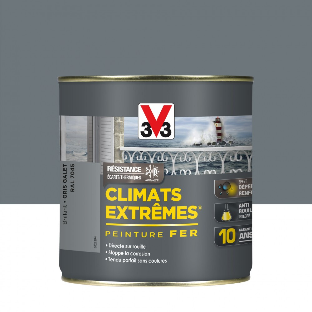 Peinture extérieure Façade Climats Extrêmes blanc 10L - V33 - Mr.Bricolage